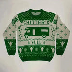 Pullover Crewneck Jacquard Christmas Sweater