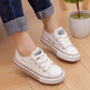 Canvas shoes non-slip casual shoes student parent-child shoes new baby shoes white shoes - EX-STOCK CANADA