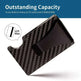 Carbon Fiber Blocking Slim Money Clip RFID Card Holder Metal Men Wallet Gift - EX-STOCK CANADA