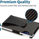 Carbon Fiber Blocking Slim Money Clip RFID Card Holder Metal Men Wallet Gift - EX-STOCK CANADA