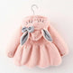 Cartoon Coat Hooded Baby Girl Toddler Fur - EX-STOCK CANADA