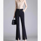 Casual High-Waisted Wide-Leg Cropped Pants for Women - EX-STOCK CANADA