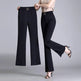 Casual High-Waisted Wide-Leg Cropped Pants for Women - EX-STOCK CANADA