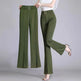 Casual High-Waisted Wide-Leg Cropped Pants for Women - EX-STOCK CANADA