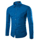 Casual Polo Collar Ironing Free Long Sleeves Shirt For Men - EX-STOCK CANADA