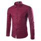 Casual Polo Collar Ironing Free Long Sleeves Shirt For Men - EX-STOCK CANADA