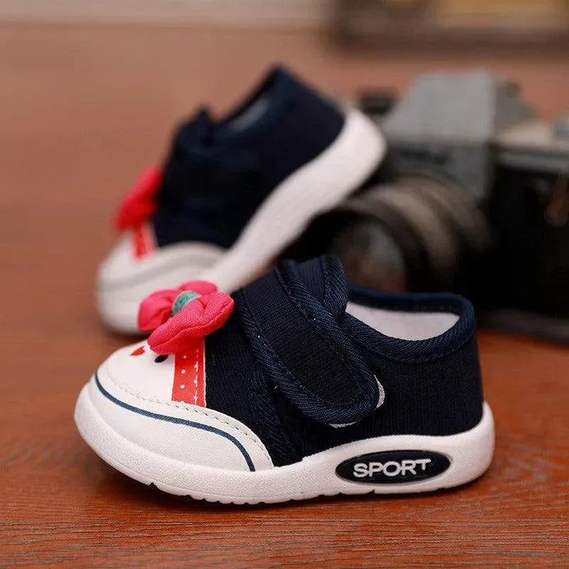 Casual Shoes Bow Princess Shoes Baby Toddler Shoes - EX-STOCK CANADA