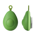 Cat Brush Hair Remover Cleaning Avocado Shaped Dog Grooming Tool Pet Combs Brush Stainless Steel Needle Pet Cleaning Care - EX-STOCK CANADA