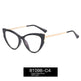 Cat Eye Anti-blue Light Large Frame Slim Look Optical Glasses - EX-STOCK CANADA