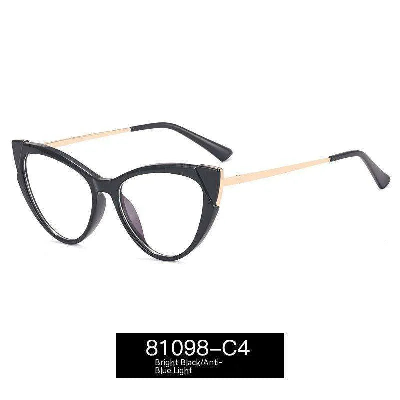 Cat Eye Anti-blue Light Large Frame Slim Look Optical Glasses - EX-STOCK CANADA