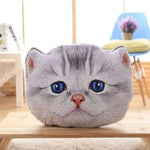 Cat Pillow Car Cushion Cute Cat Shape Nap Seat Plush Toy - EX-STOCK CANADA