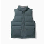 Winter Sleeveless Duck Down Windproof Vest Down Jacket Coat for men