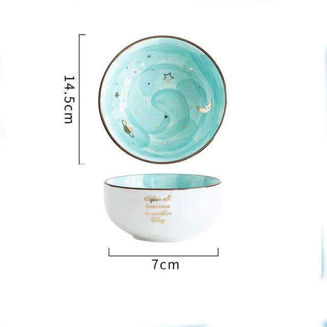 Ceramic Breakfast Salad & Eating Bowl - EX-STOCK CANADA