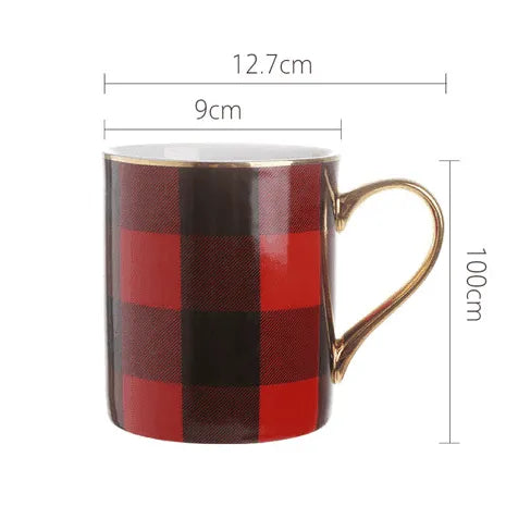 Ceramic Simple Pastoral Mug Coffee Cup - EX-STOCK CANADA