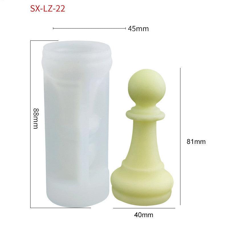 Chess Scented Candle Silicone Mold DIY - EX-STOCK CANADA