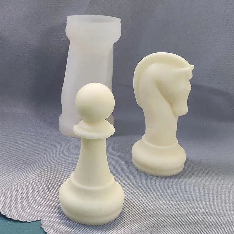 Chess Scented Candle Silicone Mold DIY - EX-STOCK CANADA