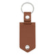 Chick & Unique Leather Photo Stainless steel UV Color Printed Keychain - EX-STOCK CANADA