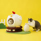 Chick Cat Litter Summer Cooling Summer Cat House Turntable Toys - EX-STOCK CANADA