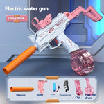 Children Automatic UZI Electric Backpack Water Submachine Gun Fights Summer Toy Water Guns Outdoor Beach Swimming Pool Toys - EX-STOCK CANADA