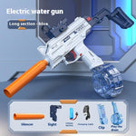 Children Automatic UZI Electric Backpack Water Submachine Gun Fights Summer Toy Water Guns Outdoor Beach Swimming Pool Toys - EX-STOCK CANADA