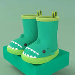 Children Boys Girls Cute Cartoon Waterproof Shoes Safety Rubber Shark Slippers Kids Rain Boots - EX-STOCK CANADA