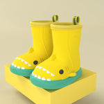 Children Boys Girls Cute Cartoon Waterproof Shoes Safety Rubber Shark Slippers Kids Rain Boots - EX-STOCK CANADA