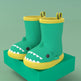 Children Boys Girls Cute Cartoon Waterproof Shoes Safety Rubber Shark Slippers Kids Rain Boots - EX-STOCK CANADA