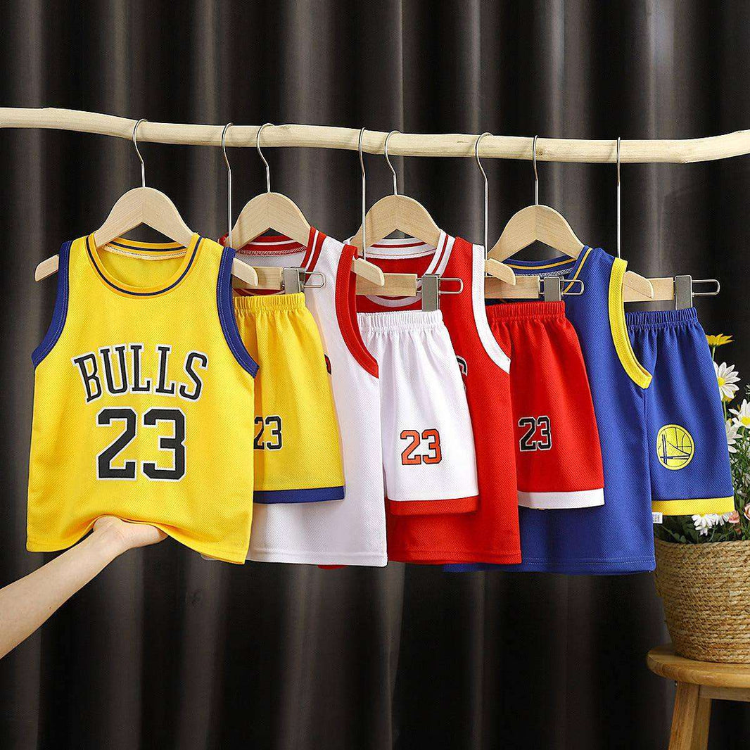 Children's Clothing Sports Basketball Wear Children's Clothing Boys' Suit - EX-STOCK CANADA