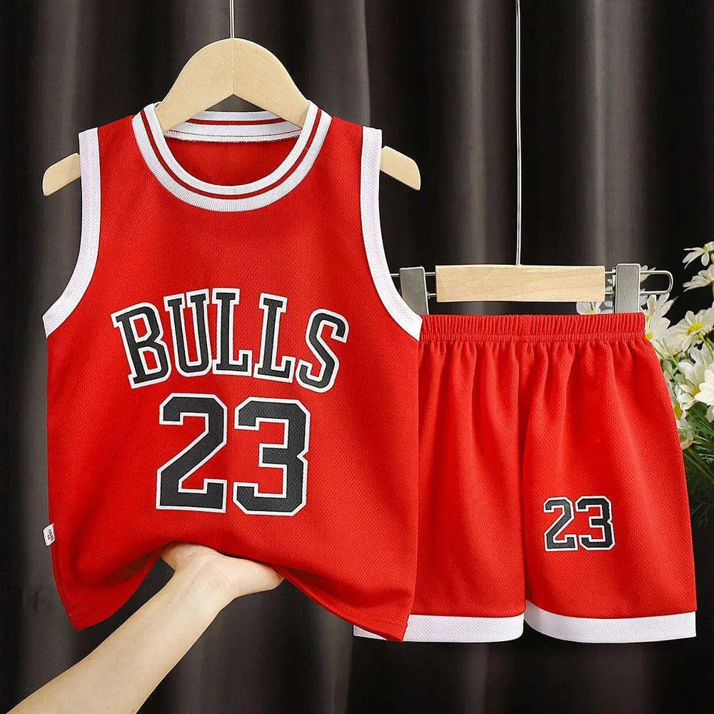 Children's Clothing Sports Basketball Wear Children's Clothing Boys' Suit - EX-STOCK CANADA