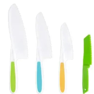 Children's Plastic Birthday Cake Stand Knife Toy Suit - EX-STOCK CANADA