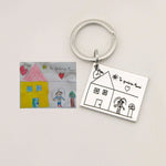 Children's Realistic Hand Drawn Laser Painting Keychain - EX-STOCK CANADA