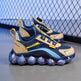Children's Sports Rotating Buckle Single Mesh Shoes - EX-STOCK CANADA