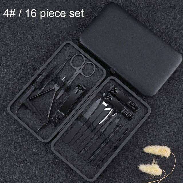 Classic Stainless Steel Nail Clipper Tool Set - EX-STOCK CANADA
