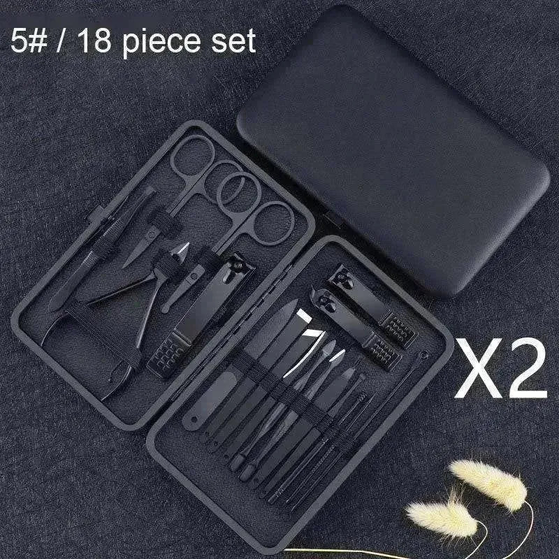 Classic Stainless Steel Nail Clipper Tool Set - EX-STOCK CANADA