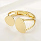 Classy Fashionable Asymmetric Alloy Spring Bracelet for Women Bracelet for Wedding Cocktail Party - EX-STOCK CANADA