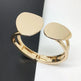 Classy Fashionable Asymmetric Alloy Spring Bracelet for Women Bracelet for Wedding Cocktail Party - EX-STOCK CANADA