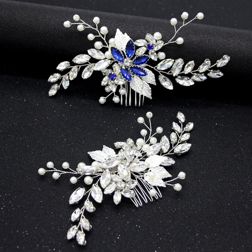 Classy Women Crystal Bridal Hair Piece Wedding Hair Accessories Bridal Hair Vine Bridal Hair Clip Wedding Headpiece Wedding Hair Piece Bridal Hair Pieces - EX-STOCK CANADA