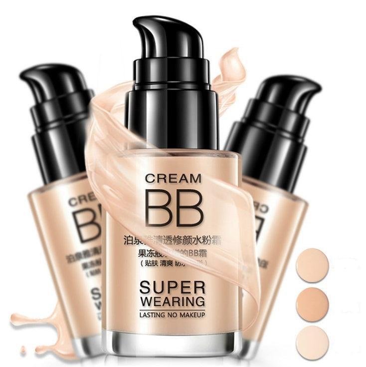 Clear and sleek hydrating cream nude makeup BB cream makeup concealer moisturizing BB cream - EX-STOCK CANADA