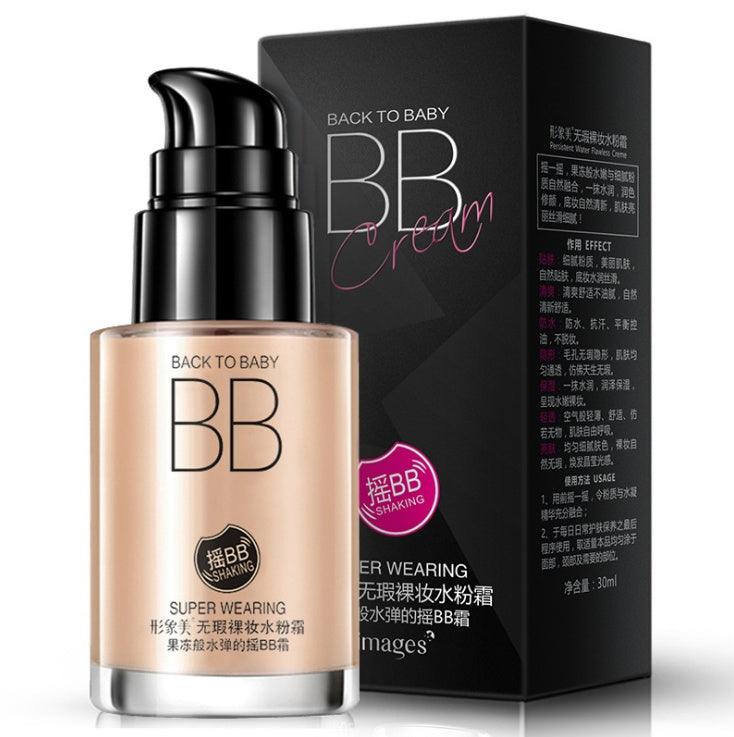 Clear and sleek hydrating cream nude makeup BB cream makeup concealer moisturizing BB cream - EX-STOCK CANADA
