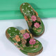 Closed-toe Women Non-slip Floral Slippers - EX-STOCK CANADA