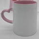Coated Mug Heart Shaped Handle Inner Color Cup Ceramic Cup Customized - EX-STOCK CANADA