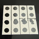 Coin Protector Set Of 50 Pieces Of Sre Money Protector Paper Clips Sold - EX-STOCK CANADA