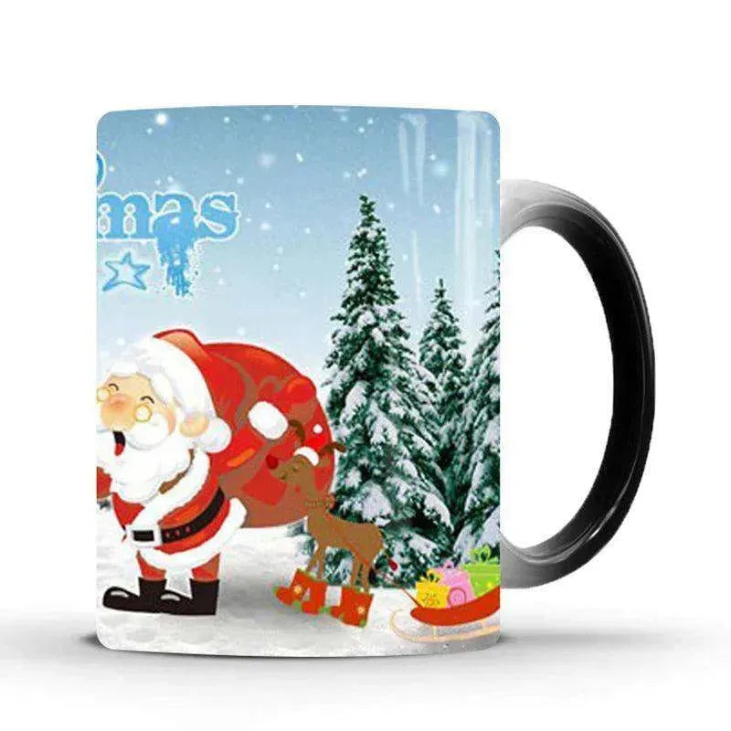 Color Change Christmas Mug Heat Sensitive Cup - EX-STOCK CANADA