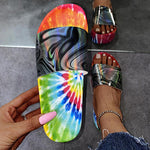 Color Printing Plus Size Slippers Women Platform Sandals And Slippers Beach Shoes Women - EX-STOCK CANADA