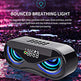 Colorful lights, dual speakers, digital buttons, song, Bluetooth speaker - EX-STOCK CANADA