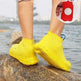 colorful Portable Silicone Waterproof Non-slip Shoe Cover - EX-STOCK CANADA