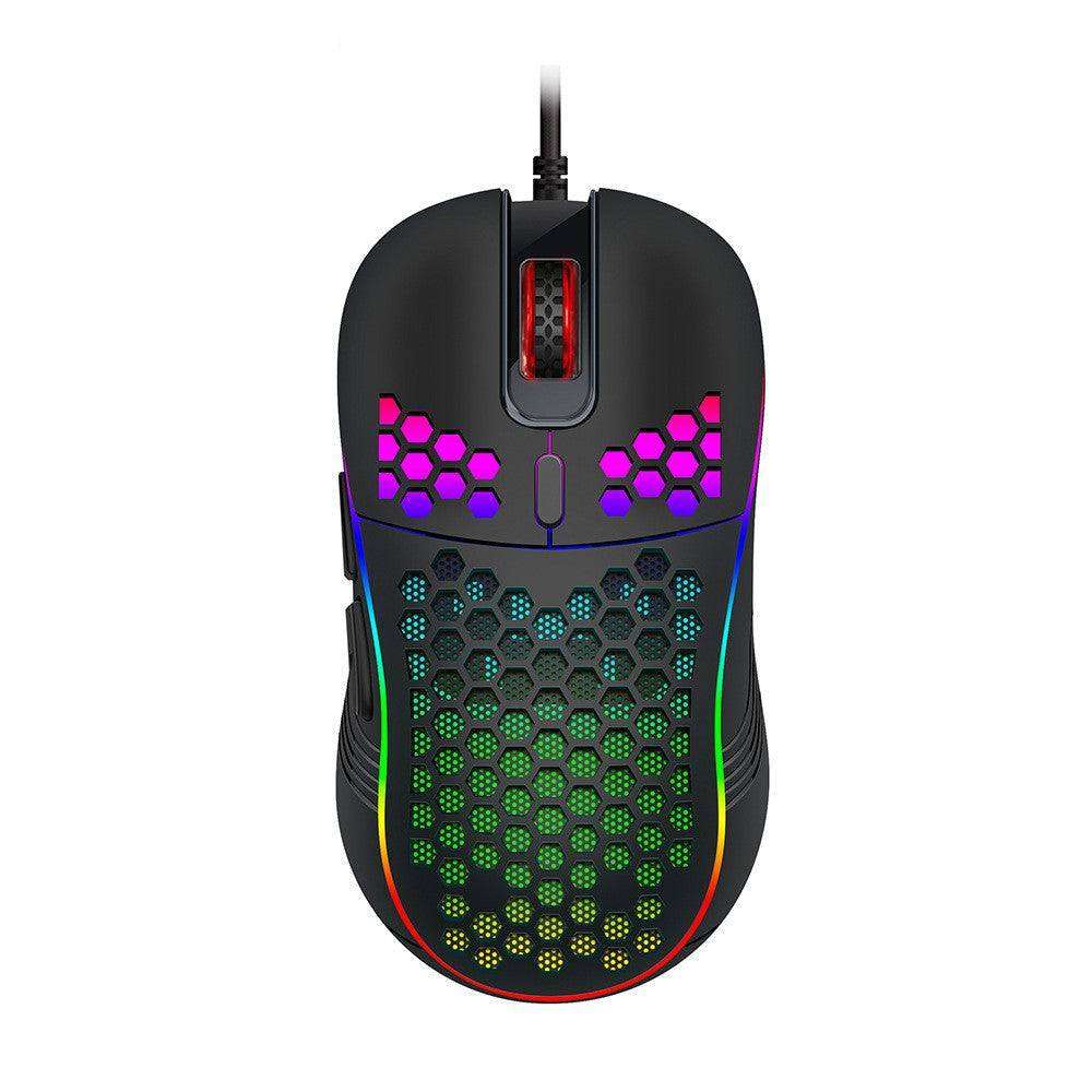 Colorful RGB Breathing Light Gaming Silent Gaming Mouse - EX-STOCK CANADA