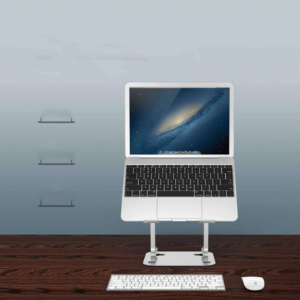 Computer Stand Laptop Aluminum Alloy Desktop Folding Portable Storage Base Can Lift Radiator - EX-STOCK CANADA