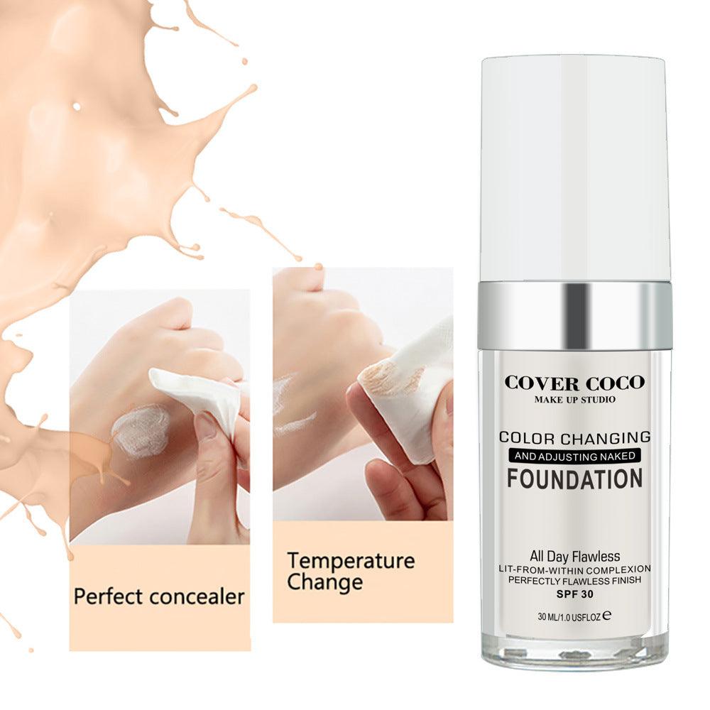 Concealing Foundation Temperature Change Skin Color - EX-STOCK CANADA