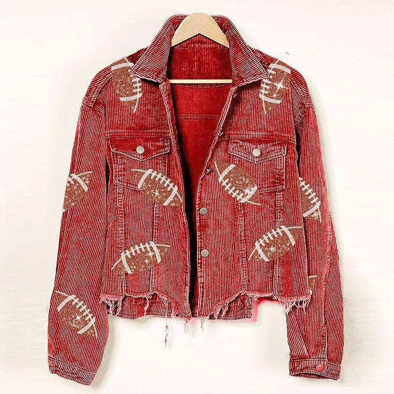 Corduroy & Rugby Print Jackets for Women - EX-STOCK CANADA